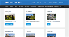 Desktop Screenshot of englandthisway.com